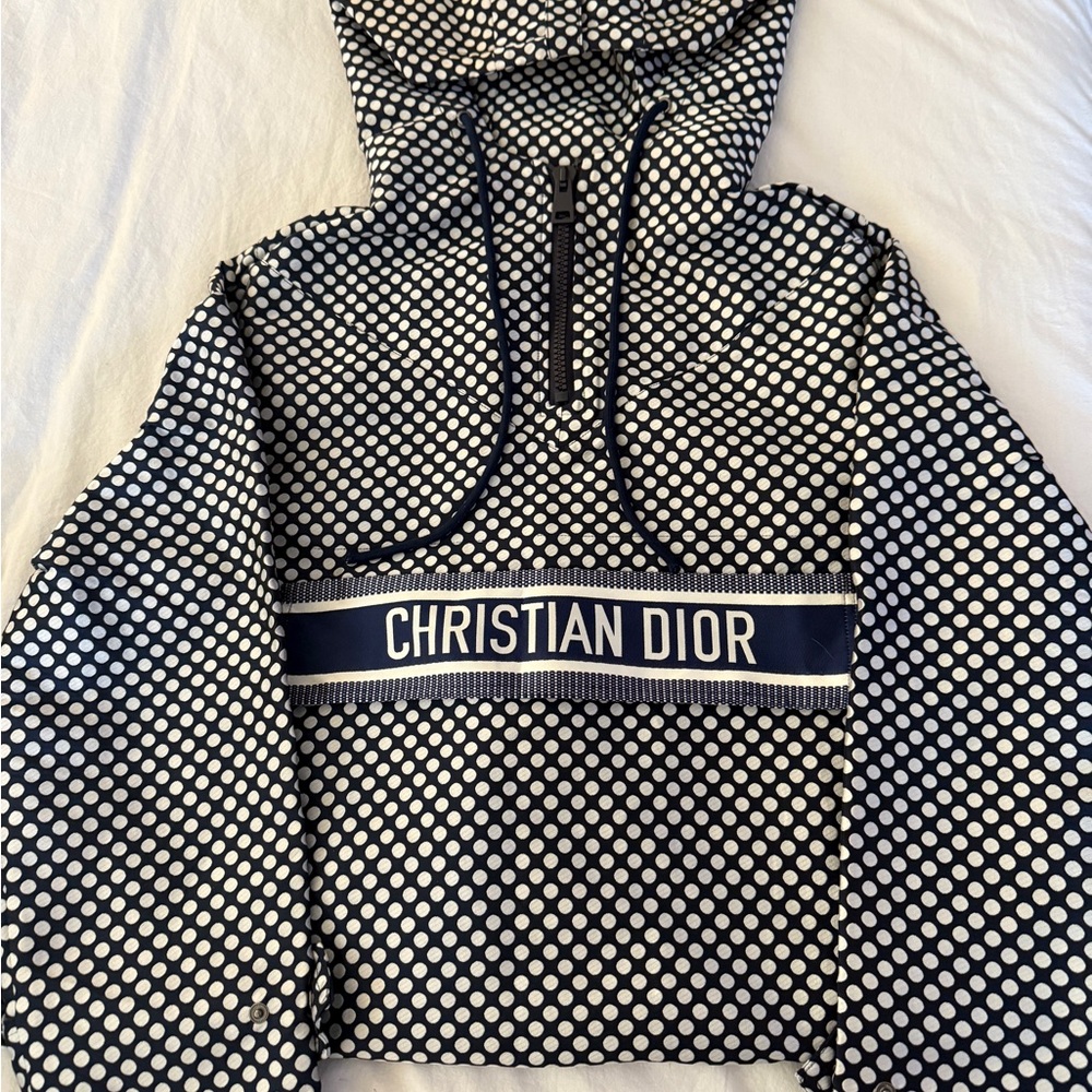 Christian Dior Polka Dot Hoodie Windbreaker